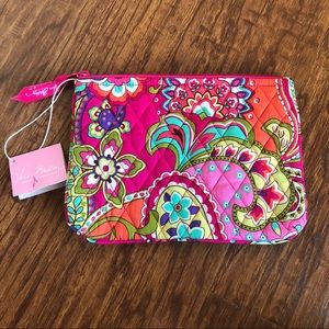 VERA BRADLEY • PINK PAISLEY MAKEUP BAG